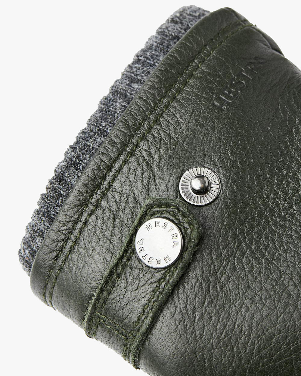 Hestra Utsjö Elk Leather Gloves - Dark Forest | Hestra Gloves | JEANSTORE