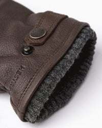 Hestra Utsjö Elk Leather Gloves - Espresso