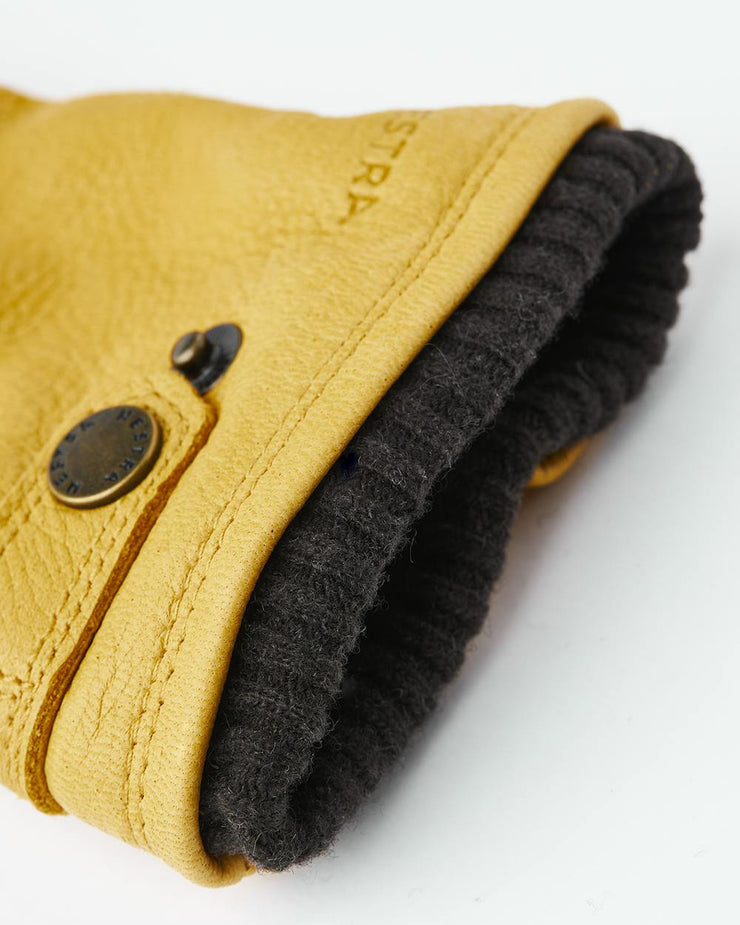 Hestra Utsjö Elk Leather Gloves - Natural Yellow | Hestra Gloves | JEANSTORE