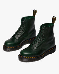 Dr Martens Made In England 1460 Pascal Boots - Green Buckingham | Dr Martens Boots | JEANSTORE