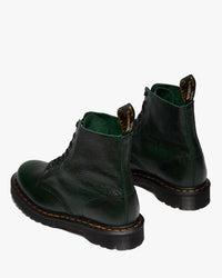 Dr Martens Made In England 1460 Pascal Boots - Green Buckingham | Dr Martens Boots | JEANSTORE