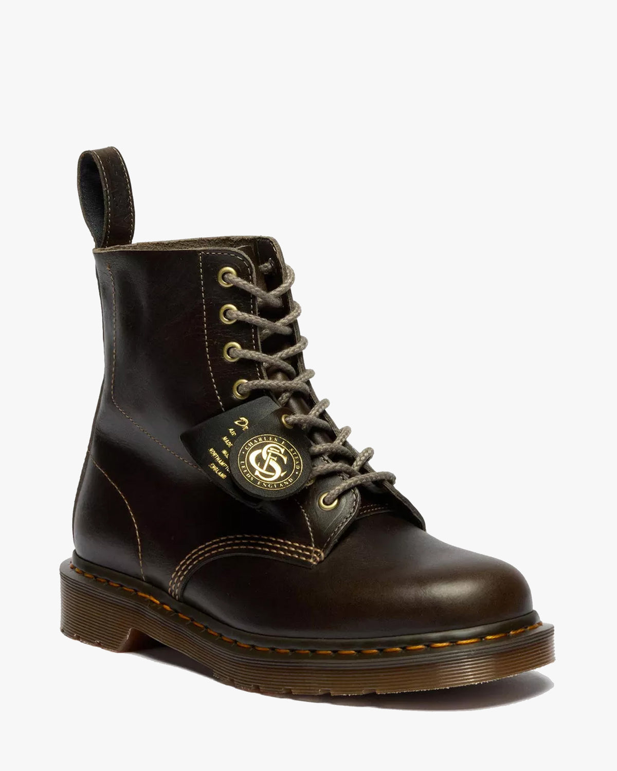 Dr Martens Made In England 1460 Pascal Boots - Sepia Grey | Dr Martens Boots | Jeanstore