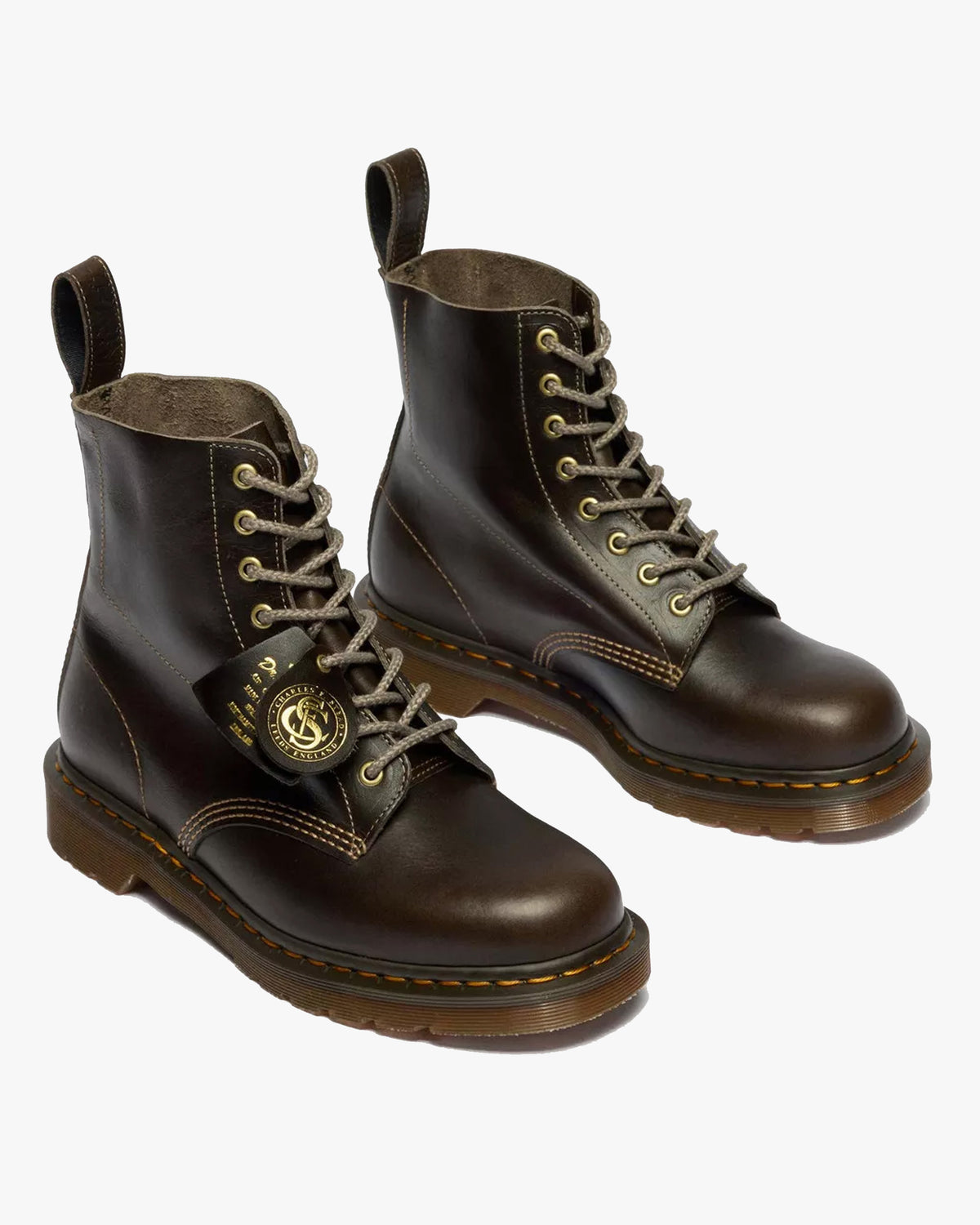 Dr Martens Made In England 1460 Pascal Boots - Sepia Grey | Dr Martens Boots | Jeanstore