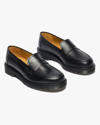 Dr Martens Made In England Delapre Penny Loafers - Black Classic Calf | Dr Martens Shoes | JEANSTORE