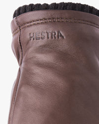 Hestra John Hairsheep Leather Gloves - Brown
