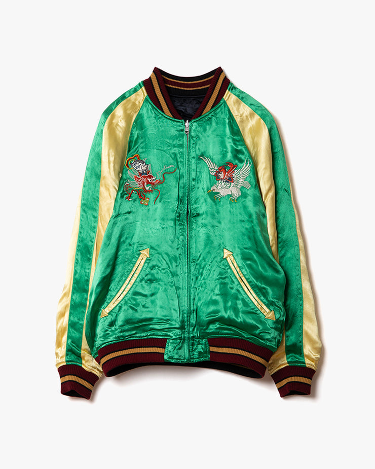 Souvenir Best Sukajan Brand Vintage Sukajan Jacket Silver Double