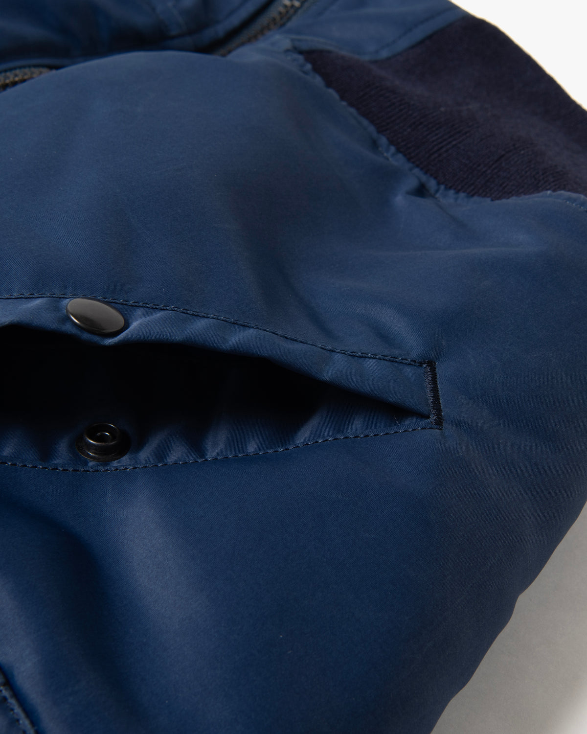 Studio D'Artisan 4623 Indigo MA-1 Jacket - Blue