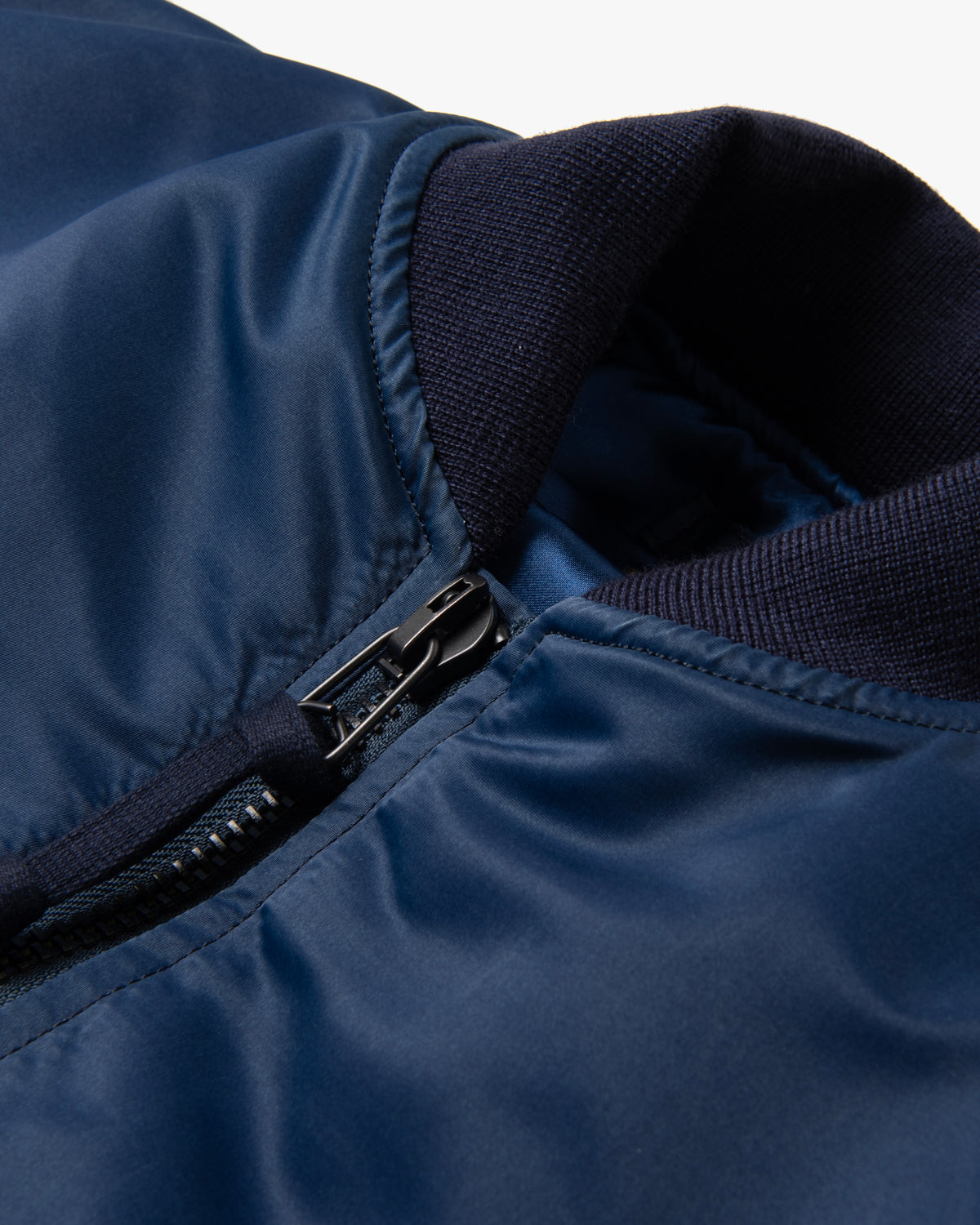 Studio D'Artisan 4623 Indigo MA-1 Jacket - Blue