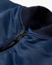 Studio D'Artisan 4623 Indigo MA-1 Jacket - Blue