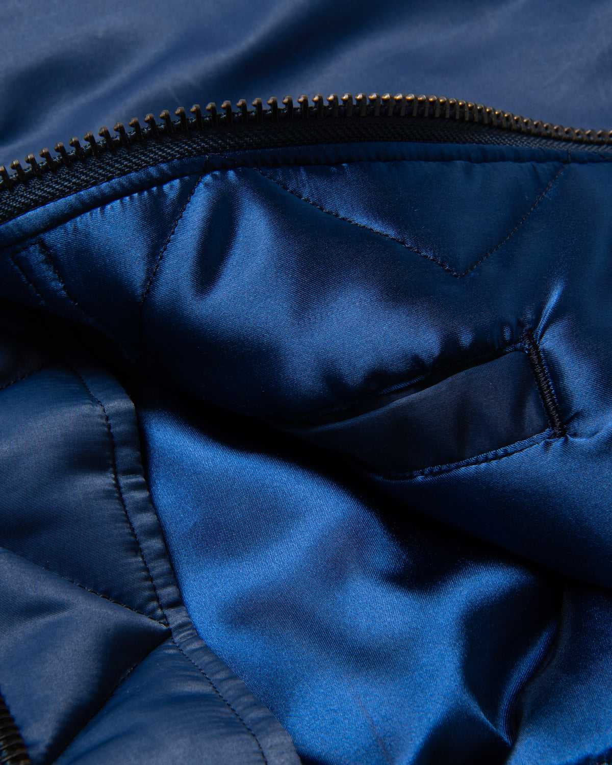 Studio D'Artisan 4623 Indigo MA-1 Jacket - Blue