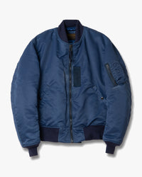 Studio D'Artisan 4623 Indigo MA-1 Jacket - Blue
