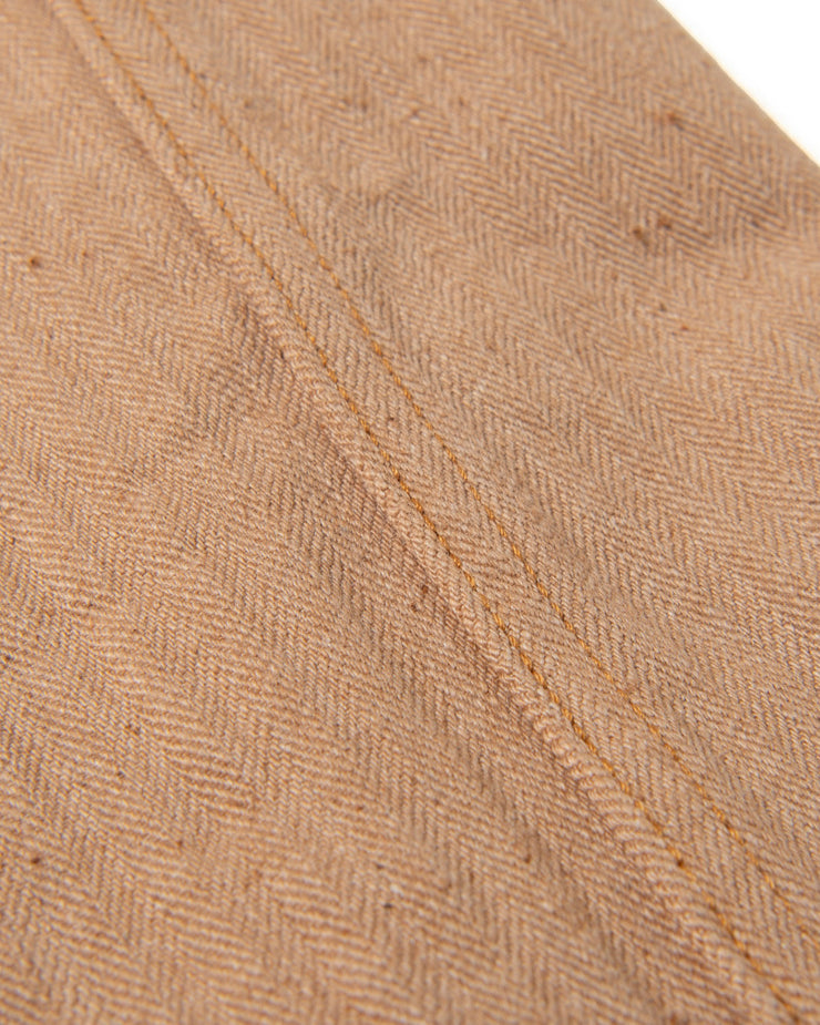 Studio D'Artisan 4638 12oz Fox Cotton Military Coverall - Brown
