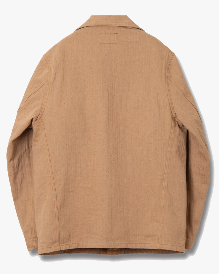 Studio D'Artisan 4638 12oz Fox Cotton Military Coverall - Brown