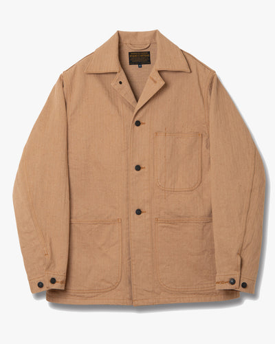 Studio D'Artisan 4638 12oz Fox Cotton Military Coverall - Brown