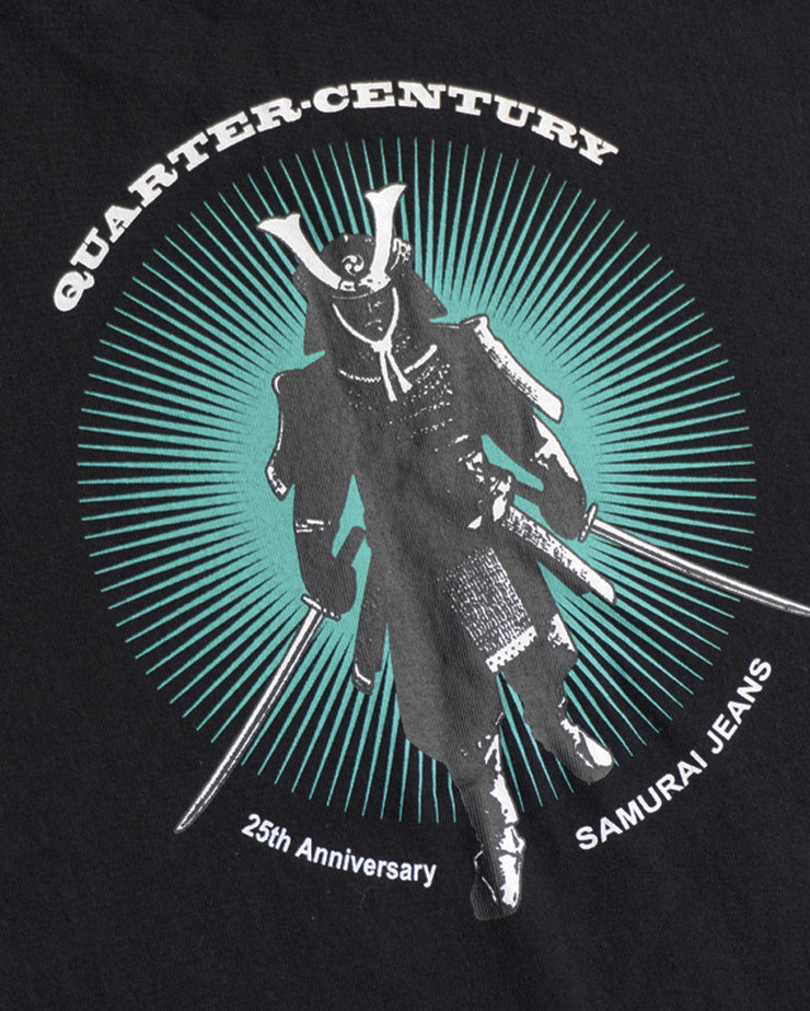 Samurai Jeans SJST25TH-02 25th Anniversary Tee - Black