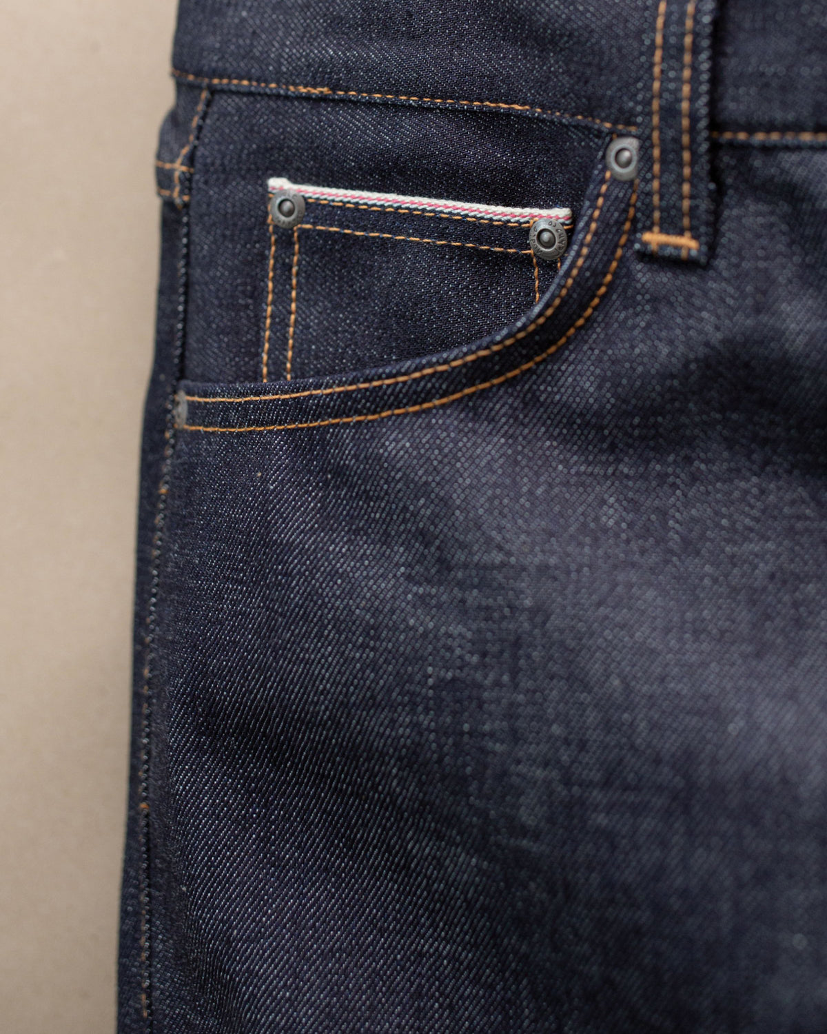 Nudie Steady Eddie II Regular Tapered Mens Jeans - Dry Ace Selvage | Nudie Jeans Jeans | JEANSTORE