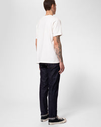 Nudie Steady Eddie II Regular Tapered Mens Jeans - Dry Ace Selvage | Nudie Jeans Jeans | JEANSTORE