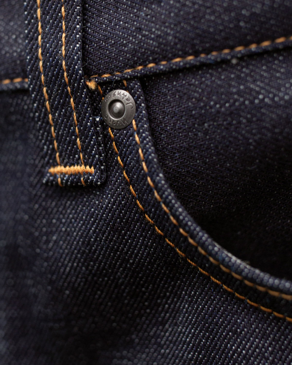 Nudie Steady Eddie II Regular Tapered Mens Jeans - Dry Ace Selvage | Nudie Jeans Jeans | JEANSTORE