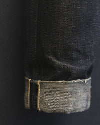 Nudie Steady Eddie II Regular Tapered Mens Jeans - Dry Ace Selvage | Nudie Jeans Jeans | JEANSTORE