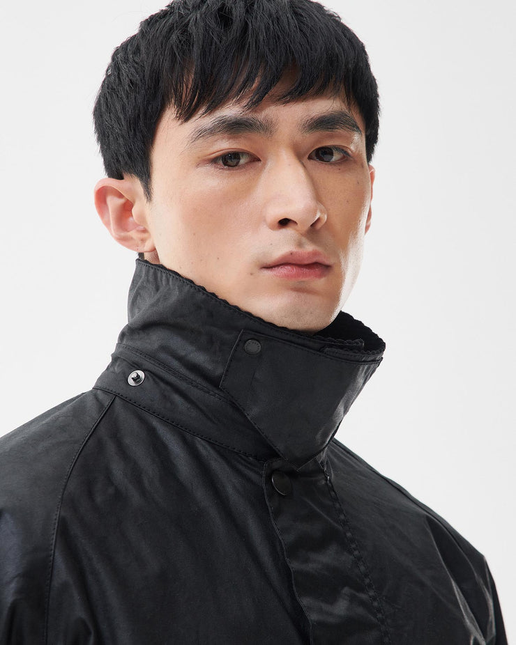 Barbour NEW TRANSPORT JACKET ブラック XL Barbour OS Transport Jacket - Black – The Forum Swindon