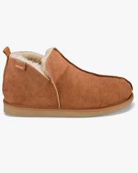 Shepherd® Of Sweden Anton Sheepskin Slippers - Antique Cognac