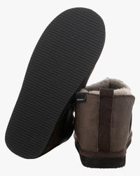 Shepherd® Of Sweden Anton Sheepskin Slippers - Stone Oiled Antique
