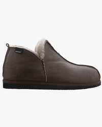 Shepherd® Of Sweden Anton Sheepskin Slippers - Stone Oiled Antique