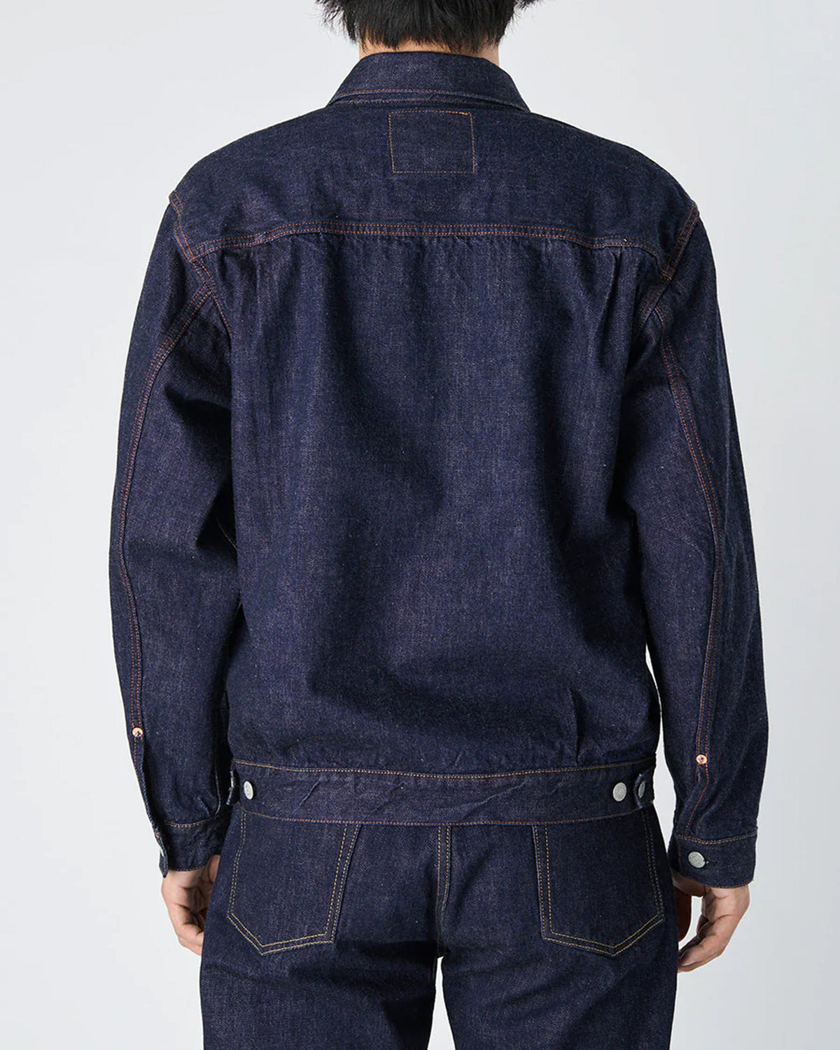Fullcount 2102XXW 15.5oz Selvedge Type 2 Denim Jacket - Indigo Onewash