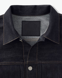 MOMOTARO JEANS MMGJ0202 #002 Cotton & Silk Selvedge Denim Jacket - Indigo