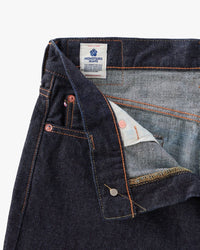 MOMOTARO JEANS #100 Classic Straight Fit Mens Jeans - 15.7oz Zimbabwe Cotton Selvedge Denim / Button | MOMOTARO JEANS Jeans | JEANSTORE