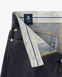 Momotaro Jeans #400 Standard Wide Fit Mens Jeans - 14.7oz Zimbabwe Cotton Selvedge Denim / Button | Momotaro Jeans Jeans | JEANSTORE