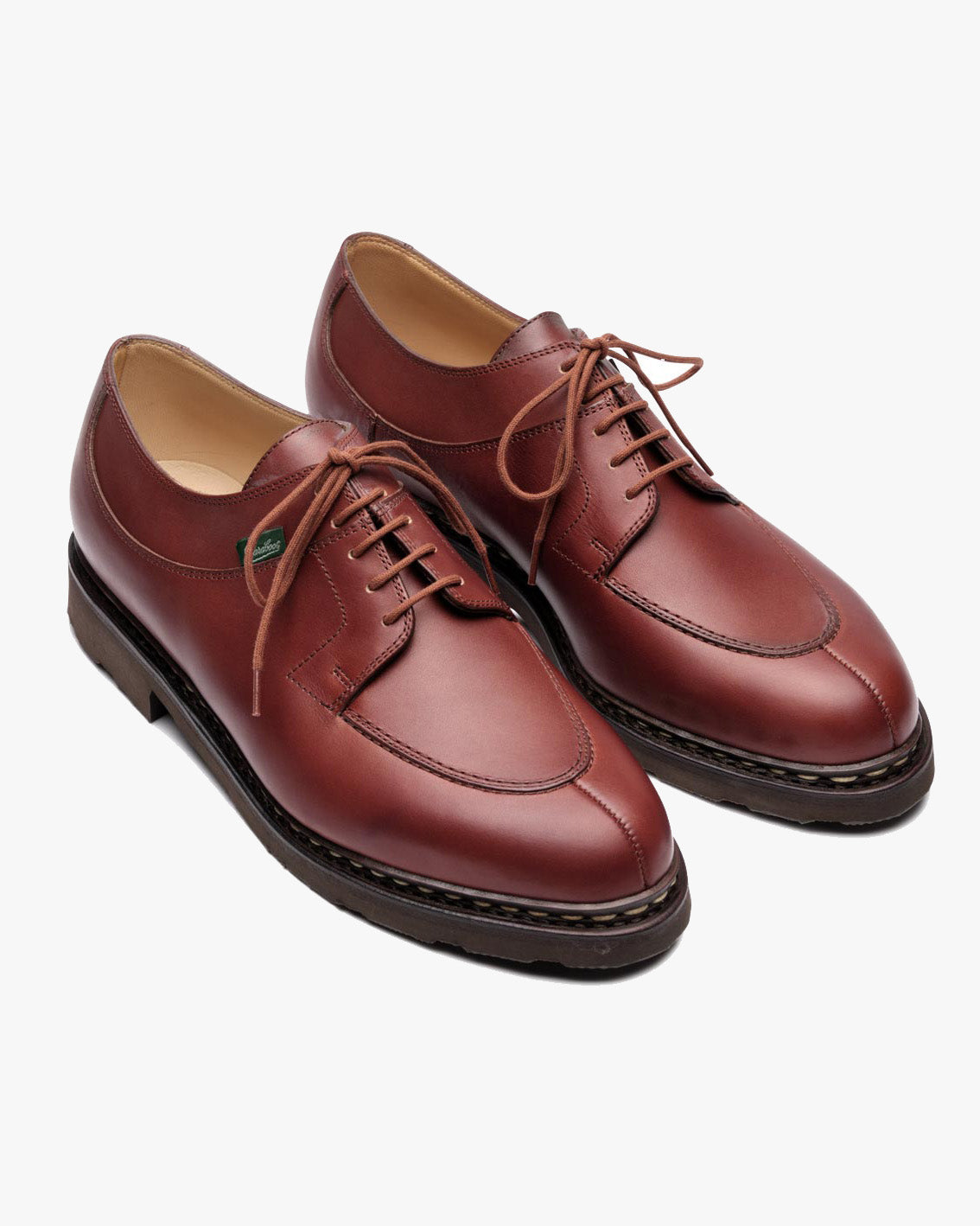 Paraboot Avignon Split Toe Derby Shoe - Lisse Marron / Griff Marron | Paraboot Shoes | JEANSTORE