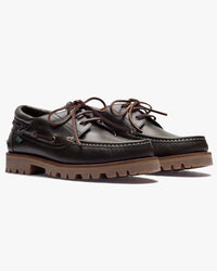 Paraboot Briac Shoe - Lisse Vert / Jannu Miel | Paraboot Shoes | JEANSTORE