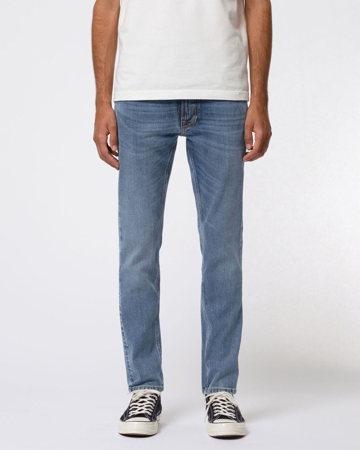 Nudie Lean Dean Slim Tapered Mens Jeans - Lost Orange | Nudie Jeans Jeans | JEANSTORE