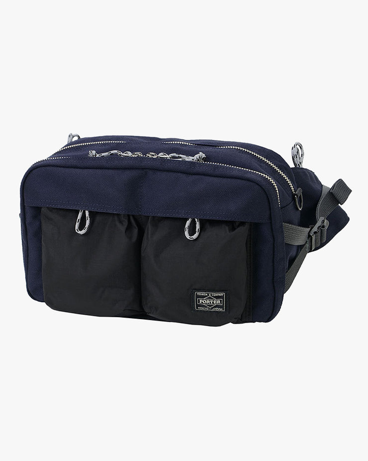 Porter-Yoshida & Co. Hype Waist Bag - Navy / Black