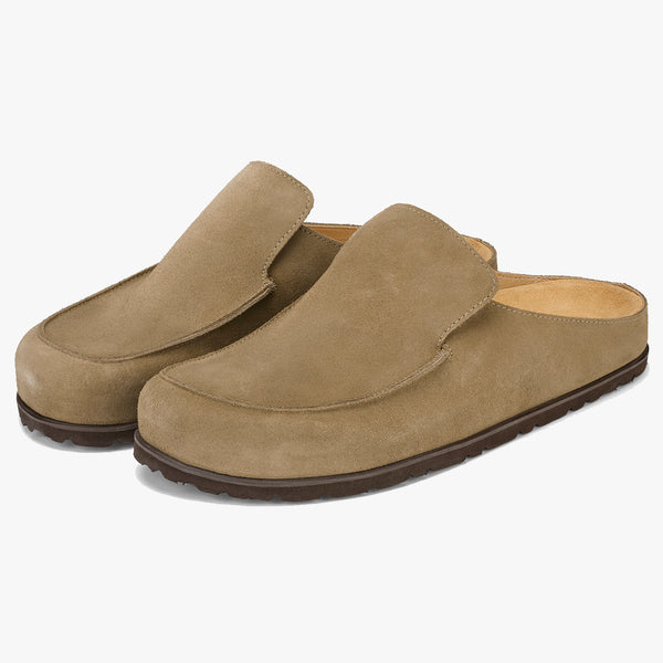 Shepherd® Of Sweden Pedro Mule - Taupe Suede | Shepherd® Of Sweden Slippers | JEANSTORE