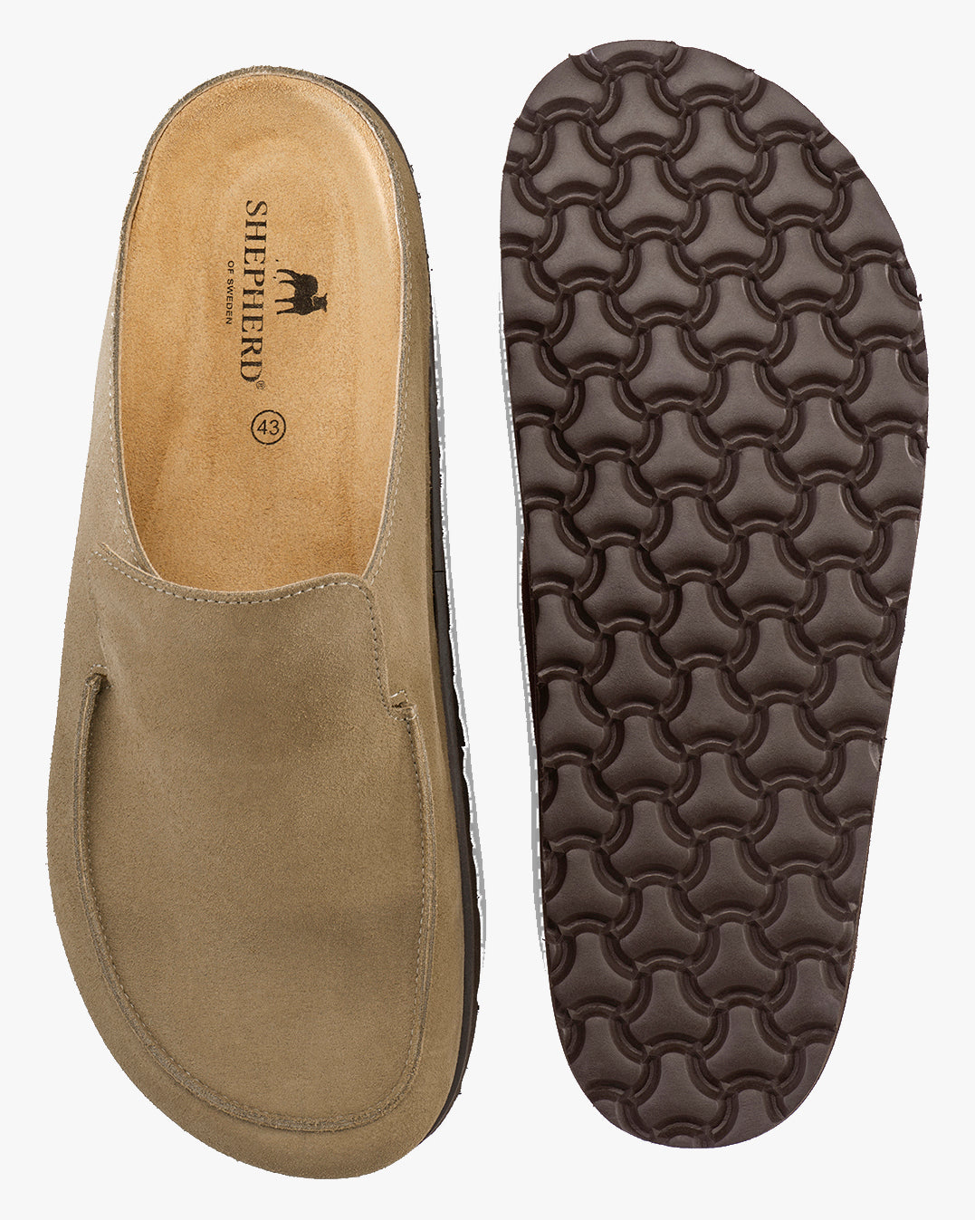 Shepherd® Of Sweden Pedro Mule - Taupe Suede | Shepherd® Of Sweden Slippers | JEANSTORE