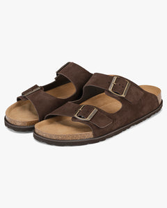 Shepherd® Of Sweden Mikael Sandals - Brown Suede