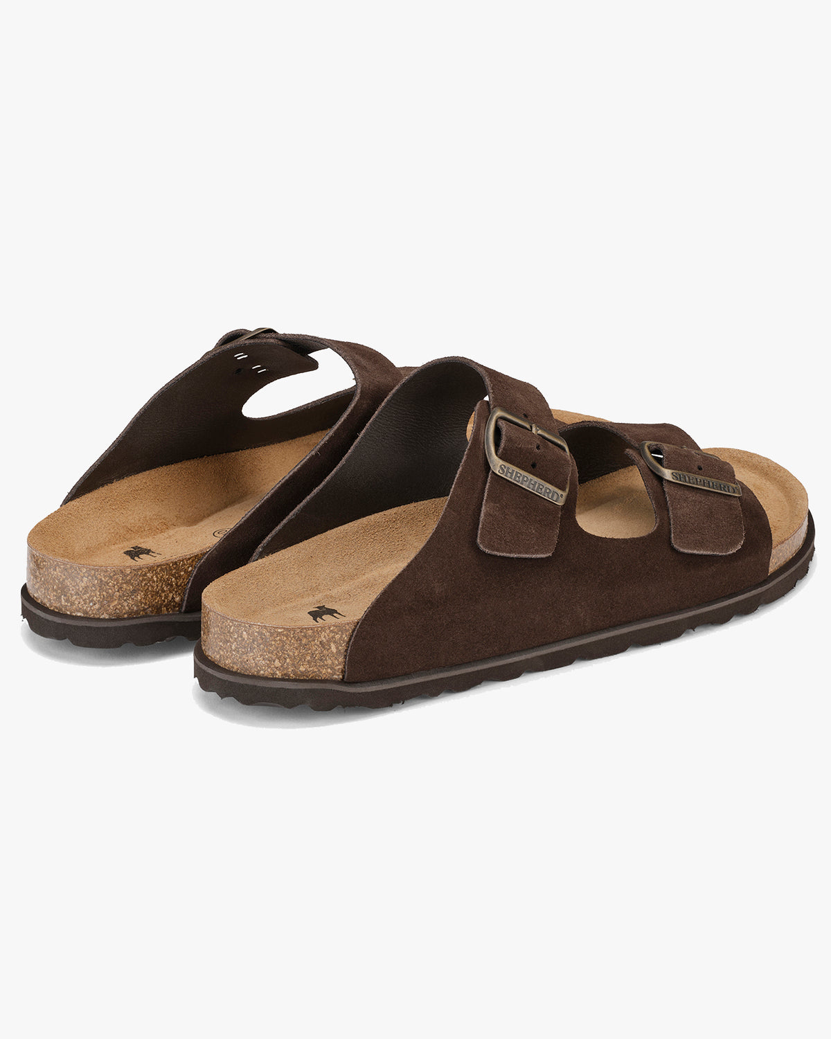 Shepherd® Of Sweden Mikael Sandals - Brown Suede