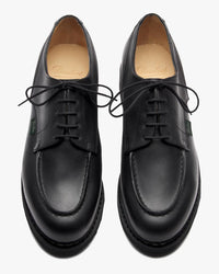 Paraboot Chambord 5-Eye Derby Shoe - Lisse Noir / Tex Noire | Paraboot Shoes | JEANSTORE