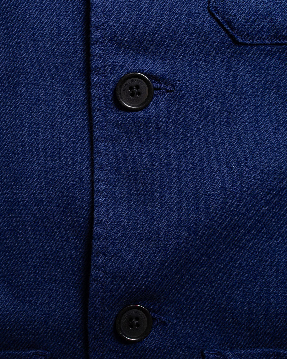 Nudie Jeans Barney Worker Jacket - Mid Blue | Nudie Jeans Jackets & Coats | JEANSTORE