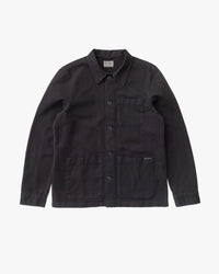 Nudie Jeans Barney Worker Jacket - Black | Nudie Jeans Jackets & Coats | JEANSTORE