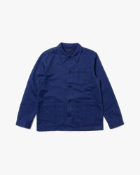 Nudie Jeans Barney Worker Jacket - Mid Blue | Nudie Jeans Jackets & Coats | JEANSTORE
