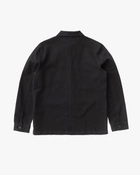 Nudie Jeans Barney Worker Jacket - Black | Nudie Jeans Jackets & Coats | JEANSTORE