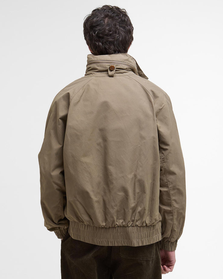 Barbour Heritage Beaufort Blouson Casual Jacket - British Khaki