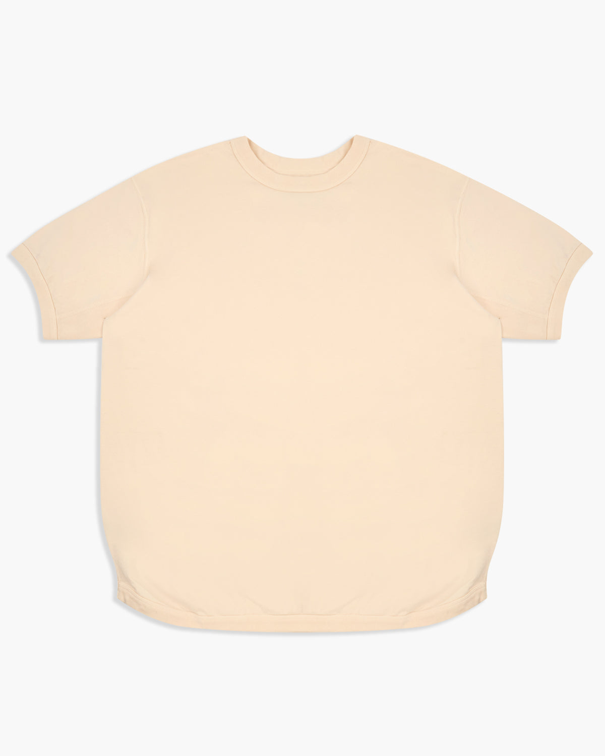 Fullcount 5222-22 Flat Seam Heavyweight T Shirt - Ecru | Fullcount T Shirts | JEANSTORE