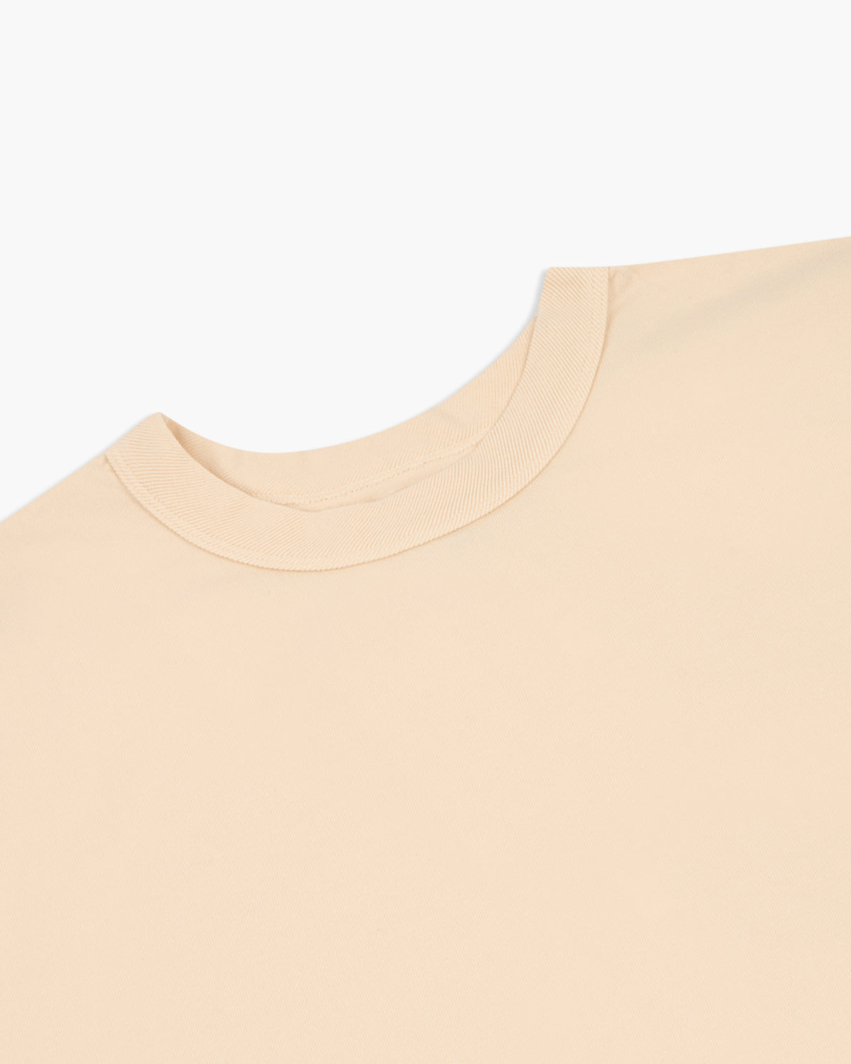 Fullcount 5222-22 Flat Seam Heavyweight T Shirt - Ecru | Fullcount T Shirts | JEANSTORE