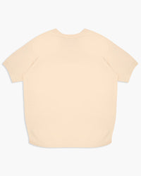 Fullcount 5222-22 Flat Seam Heavyweight T Shirt - Ecru | Fullcount T Shirts | JEANSTORE