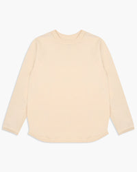 Fullcount 5222L-20A Flat Seam Heavyweight L/S Tee - Ecru | Fullcount T Shirts | JEANSTORE