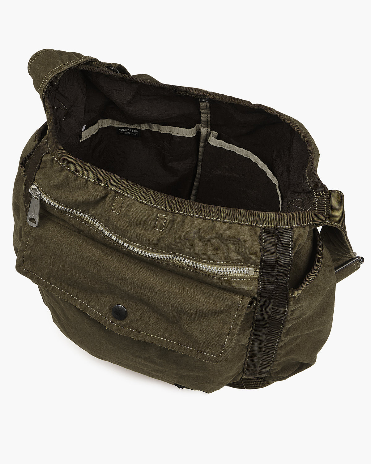 Porter-Yoshida & Co. Crag Shoulder Bag (L) - Olive | Porter-Yoshida & Co. Bags | JEANSTORE